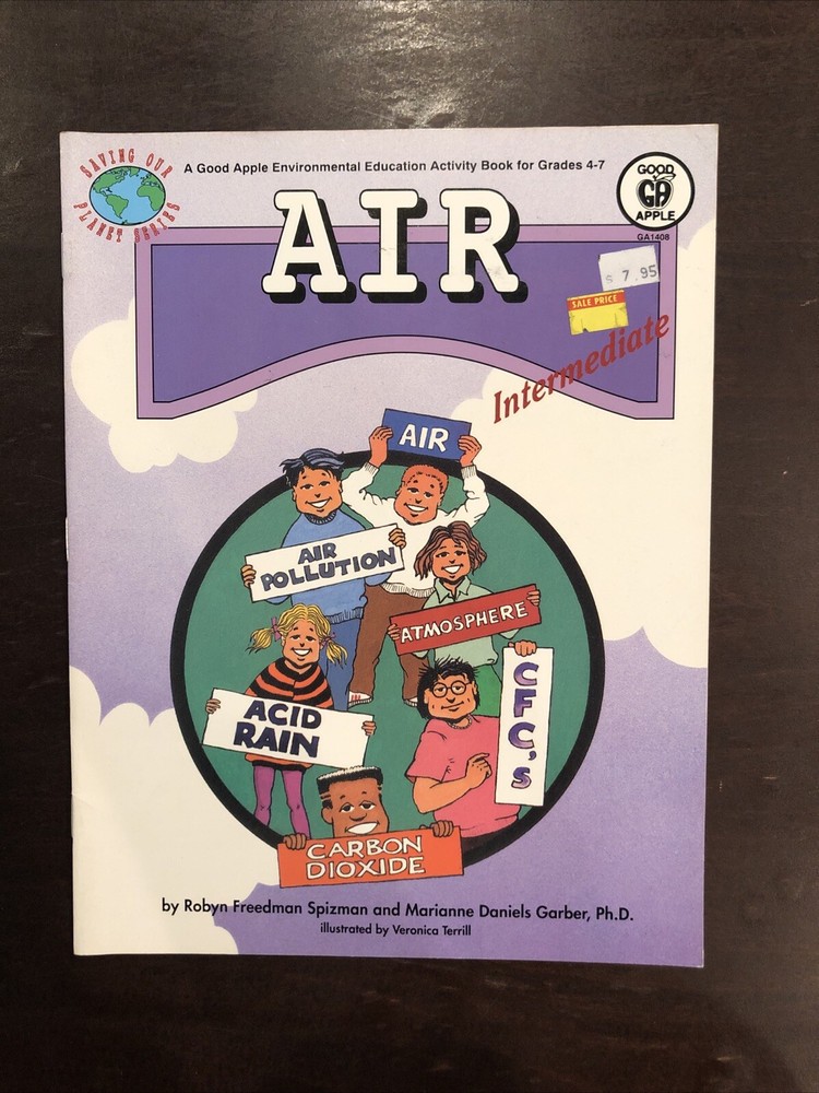 Air A Good Apple Environmental Education Activity Book For Grades 4-7 Good Apple