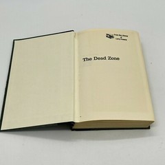 The Dead Zone by Stephen King 1979 Viking Press Hardcover ( No Dustjacket)