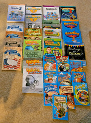 Abeka 3rd Grade Lot of 31 Books Student and Parent Keys Plus Readers