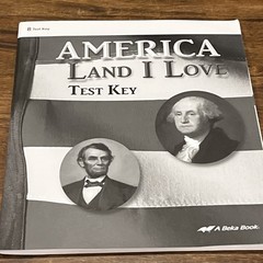 A Beka America 8 Land I Love Homeschool U.S. History Curriculum Book Set Abeka