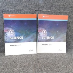 LifePac Grade 10 SCIENCE Teacher Guide, Student 1 – 10 Homeschool (some used)
