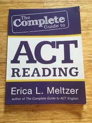 The Complete Guide To Act Reading Erica L. Meltzer