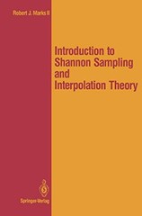 INTRODUCTION TO SHANNON SAMPLING AND INTERPOLATION THEORY By Robert Marks *VG+*
