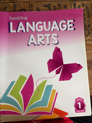 Purposeful Design Language Arts Grade 1 Teacher Edition Book 2020 Spiral-Bound