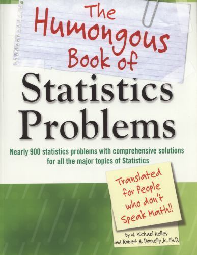 The Humongous Book of Statistics Problems (Humongous Books) by