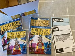 NEW BJU Press 3rd grade HERITAGE STUDIES COMPLETE SUBJECT KIT 3rd Ed HISTORY +CD
