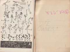 Vintage 1965 Speedball Textbook for Pen & Brush Lettering, fair cond.