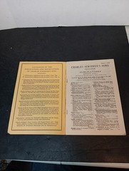 1928 Catalogue Of Charles Scribner’s Sons: Publications And Importations