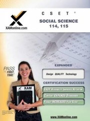 CSET Social Science 114-115 Teacher Certification Test Prep Study Guide ( – GOOD