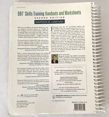 2015 Marsha Linehan DBT Skills Training 2nd Edition Handouts & Worksheets Spiral