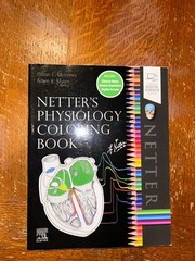 Netter’s Physiology Coloring Book by Adam Myers and Susan Mulroney (2021, Used