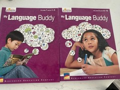 Benchmark My Language Buddy first grade ELD volumes 1 & 2