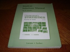 Student Solutions Manual for Elementa…, Farber, Betsy
