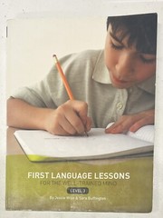 First Language Lessons Level 3 well trained mind