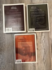 NEW Story of the World Activity Books V. 1, 3, 4 Ancient To Modern History Study