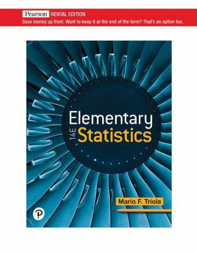 Elementary Statistics – Paperback, by Triola Mario – Acceptable