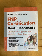 NEW FNP Certification Q&A Flashcards Replacement Pages Fifth Edition Springer