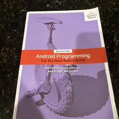 Android Programming: The Big Nerd Ranch Guide