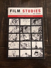 Film Studies: An Introduction Second Edition by Ed Sikov Paperback Film Studies