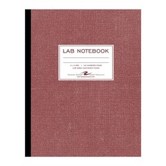 Roaring Spring Oversize Lab Book with Numbered Pages, 4×4 Grid Ruled, 11.75 x…