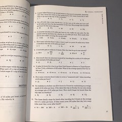 Barton’s Mathematics Workbook For College Entrance Examinations 1962 Paperback