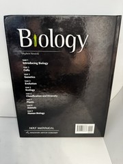 Holt McDougal Biology Stephen Nowicki Hardcover Textbook 2012 Edition