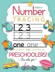 NUMBER TRACING BOOK FOR PRESCHOOLERS AND KIDS AGES 3-5: By Modern Kid Press NEW