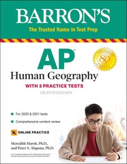 AP Human Geography: with 3 Practice Tests (Barron’s Test Prep)
