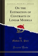 On the Estimation of Contrasts in Linear Models (Classic Reprint)