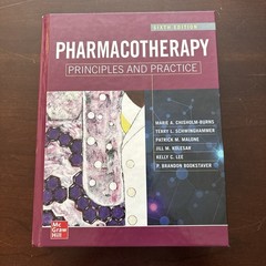 PHARMACOTHERAPYPRINCIPLES AND PRACTICE