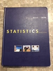 Statistics by Terry Sincich, James T. McClave and William Mendenhall (2007,…