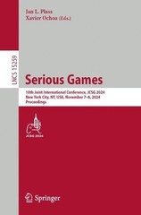 Serious Games: 10th Joint International Conference, JCSG 2024, New York City, NY