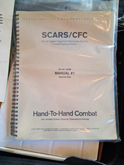 SCARS/CFC Manual #1 Volume One Hand-to-Hand Combat Revised Spiral 1996