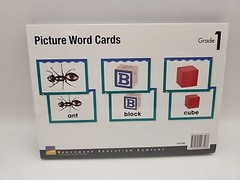 Benchmark Grade 1 Picture Word Cards