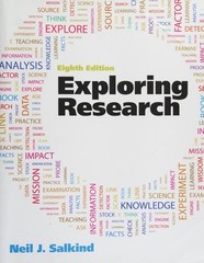 Exploring Research (8th Edition), Salkind, Neil J., Acceptable Book