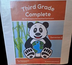 Homeschool Complete Third Grade Entire Year Sem 1&2 Curriculum Debra Arbuthnot