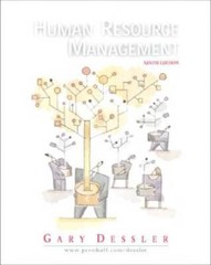 Human Resource Management (9th Edition) – Hardcover By Dessler, Gary – GOOD