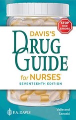 Davis’s Drug Guide for Nurses, April Hazard Vallerand (