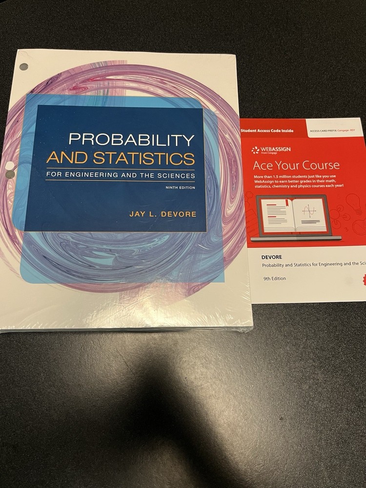 Probability and Statistics for Engineering and the Sciences LL (9th edition)