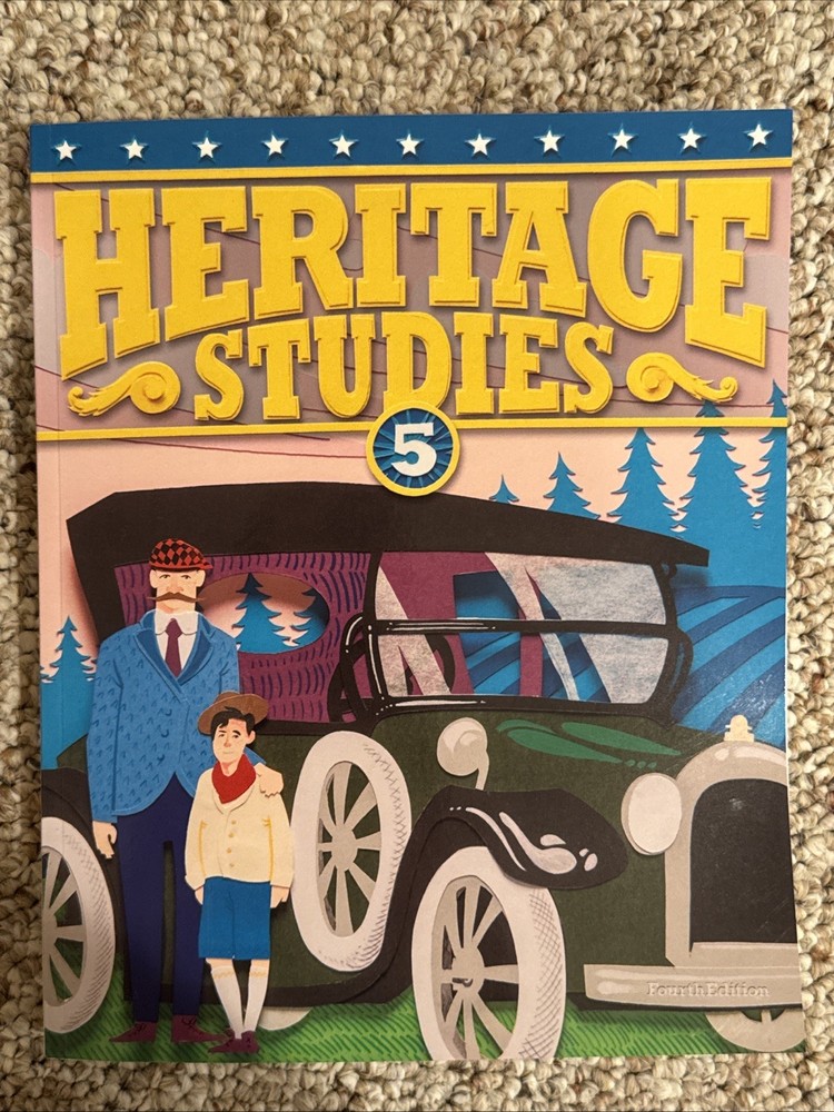 BJU Press BJUP Heritage Studies 5 student text (fourth ed) 5th grade ($52) NEW!