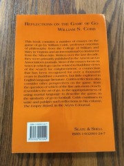 Reflections on the Game of Go : The Empty Board 1994-2004 William S. Cobb