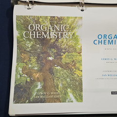 Pearson Organic Chemistry 9th Ed Ringbound Textbook, Wade & Simek
