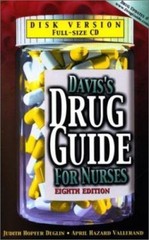 Davis’s Drug Guide for Nurses with Disk by April Hazard Vallerand and Judith…