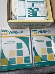WMS-IV Wechsler memory scale Fourth edition
