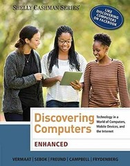 Enhanced Discovering Computers (Shelly – Paperback, by Vermaat Misty – Very Good