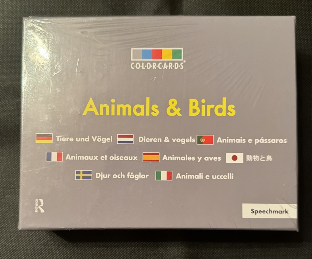 Colorcards Series.: Animals and Birds by Speechmark (2013, Cards,Flash Cards)
