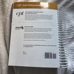 CPT 2025 Professional Edition AMA American Medical Association