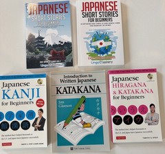 Japanese For Beginners! Set Of 5🇯🇵Books: Lingo Mastery and Tuttle