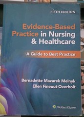 Wolters Kluwer Evidence-Based Practice in Nursing & Healthcare 5th Ed Melnyk