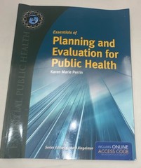 Essentials Of Planning And Evaluation For Public Health – Paperback -Karen Marie